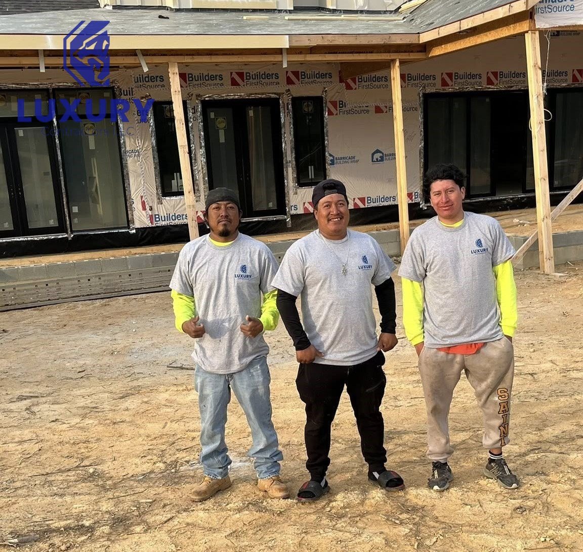Luxury Contractors siding and exterior work